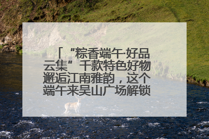 “粽香端午·好品云集”千款特色好物邂逅江南雅韵，这个端午来吴山广场解锁“浙里烟火气”