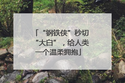“钢铁侠”秒切“大白”，给人类一个温柔拥抱
