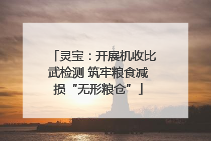 灵宝：开展机收比武检测 筑牢粮食减损“无形粮仓”