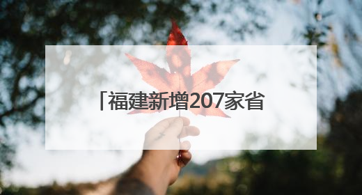 福建新增207家省级专精特新中小企业
