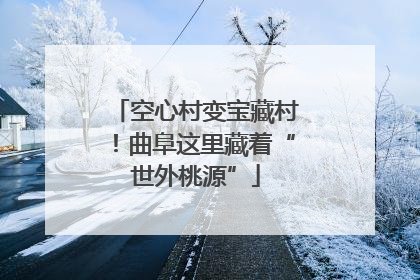 空心村变宝藏村！曲阜这里藏着“世外桃源”