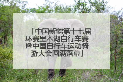 中国新疆第十七届环赛里木湖自行车赛暨中国自行车运动骑游大会圆满落幕