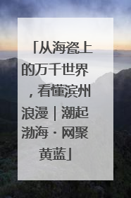 从海瓷上的万千世界，看懂滨州浪漫｜潮起渤海・网聚黄蓝