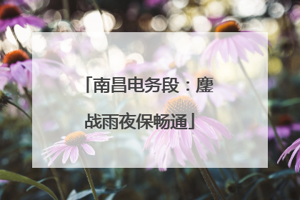 南昌电务段：鏖战雨夜保畅通