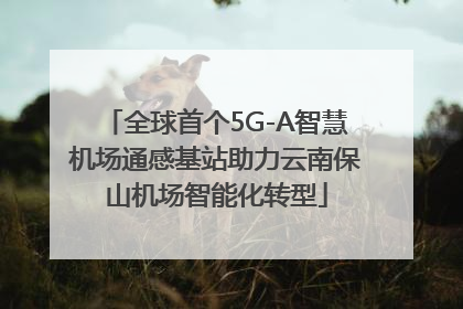 全球首个5G-A智慧机场通感基站助力云南保山机场智能化转型