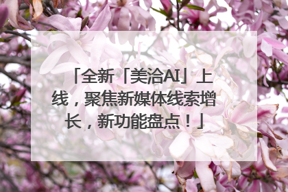 全新「美洽AI」上线，聚焦新媒体线索增长，新功能盘点！