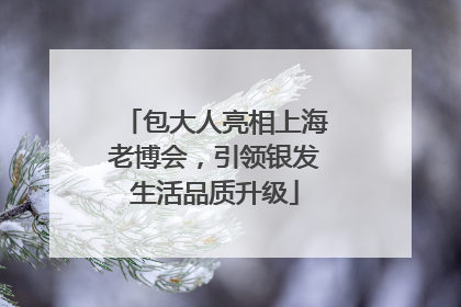 包大人亮相上海老博会，引领银发生活品质升级
