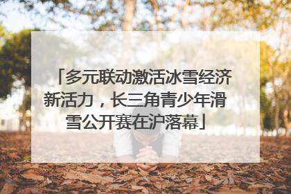多元联动激活冰雪经济新活力，长三角青少年滑雪公开赛在沪落幕
