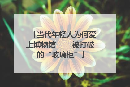 当代年轻人为何爱上博物馆——被打破的“玻璃柜”