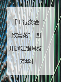 工行浇灌“致富花” 四川通江银耳绽芳华