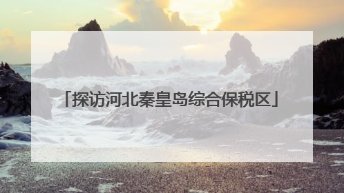 探访河北秦皇岛综合保税区