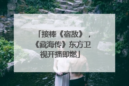 接棒《宿敌》，《藏海传》东方卫视开播即燃