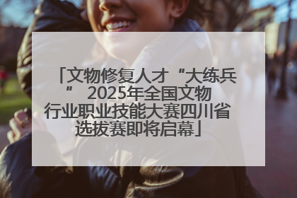 文物修复人才“大练兵” 2025年全国文物行业职业技能大赛四川省选拔赛即将启幕