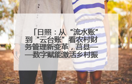 日照：从“流水账”到“云台账”看农村财务管理新变革，莒县——数字赋能激活乡村振兴“一池春水”