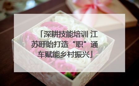 深耕技能培训 江苏盱眙打造“职”通车赋能乡村振兴