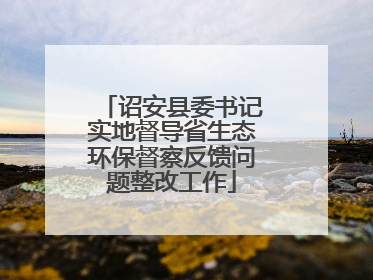 诏安县委书记实地督导省生态环保督察反馈问题整改工作