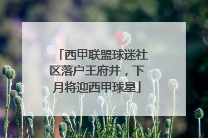 西甲联盟球迷社区落户王府井，下月将迎西甲球星