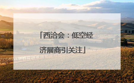 西洽会：低空经济展商引关注