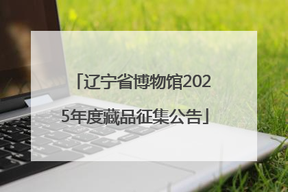辽宁省博物馆2025年度藏品征集公告