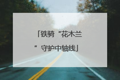 铁骑“花木兰”守护中轴线
