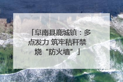 阜南县鹿城镇：多点发力 筑牢秸秆禁烧“防火墙”