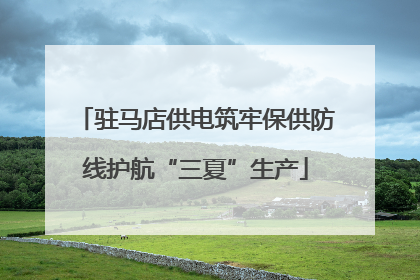 驻马店供电筑牢保供防线护航“三夏”生产