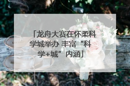龙舟大赛在怀柔科学城举办 丰富“科学+城”内涵