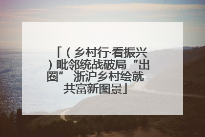 （乡村行·看振兴）毗邻统战破局“出圈” 浙沪乡村绘就共富新图景